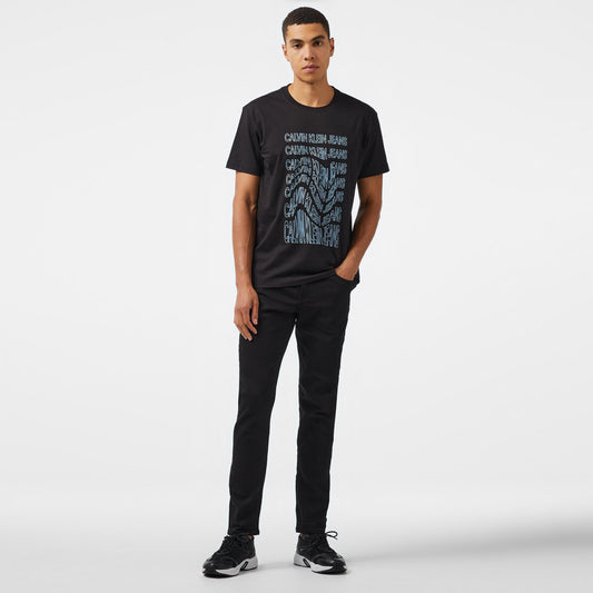 Calvin Klein Jeans Meta Minimal Men's T-Shirt Black