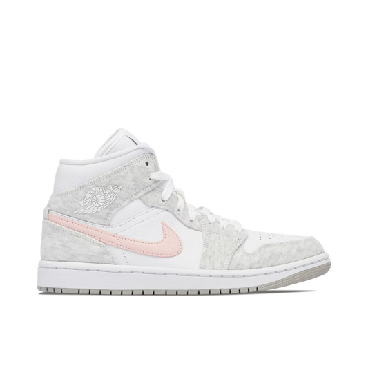 Air Jordan 1 Mid White Iron Ore