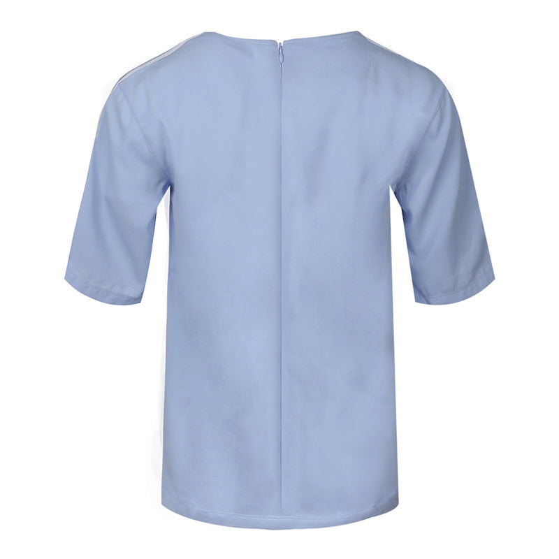 Adidas Originals 3 Stripes Tee Bleu Clair