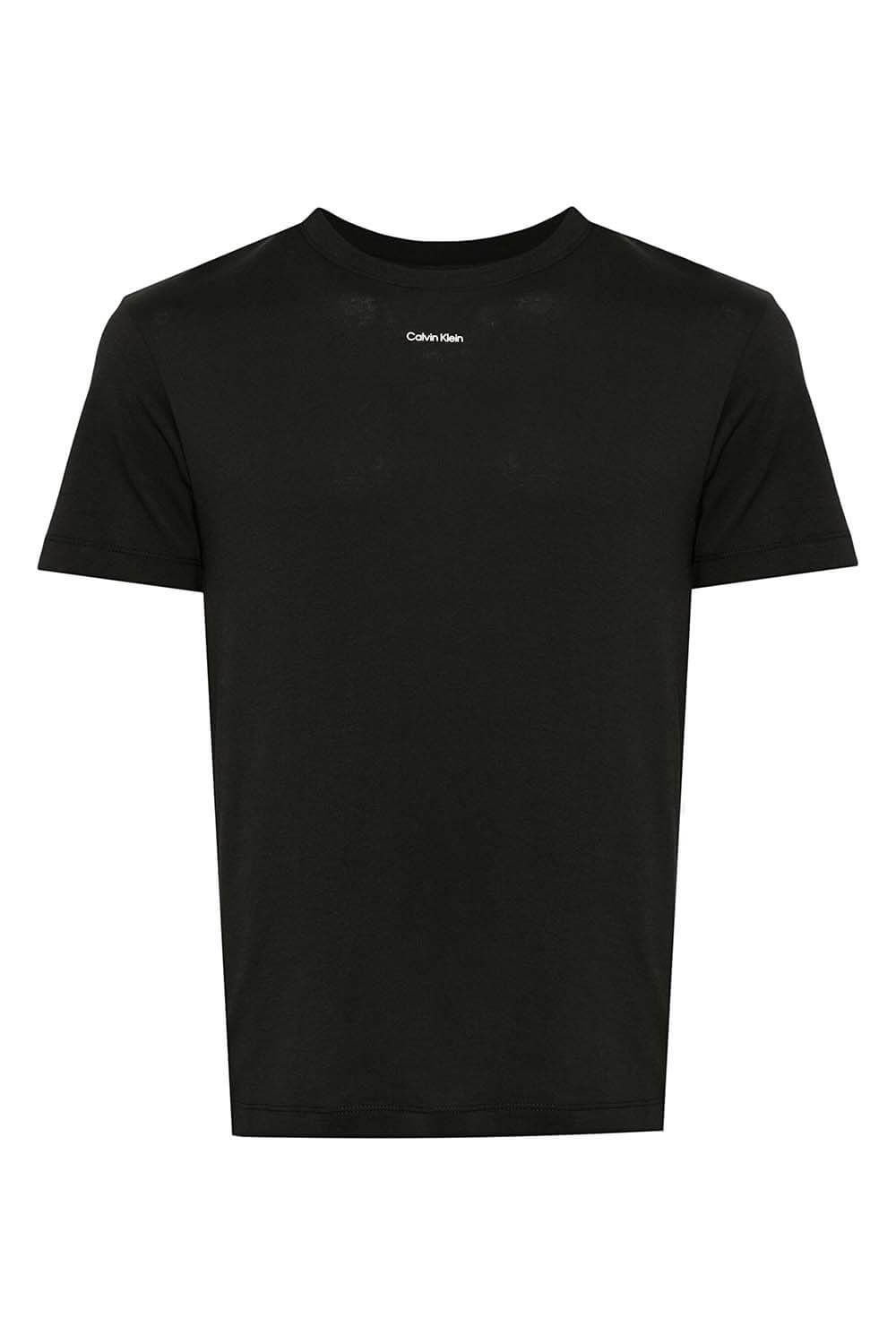 Calvin Klein T-Shirt Nano Logo Regular Noir