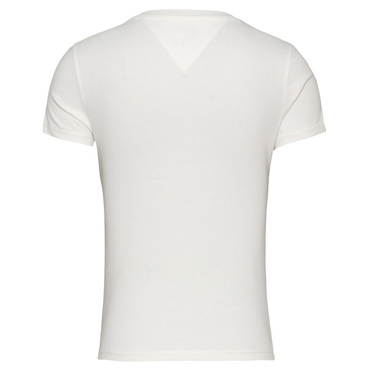Tommy Jeans Slim Essential Logo 2 T-Shirt Femme Blanc