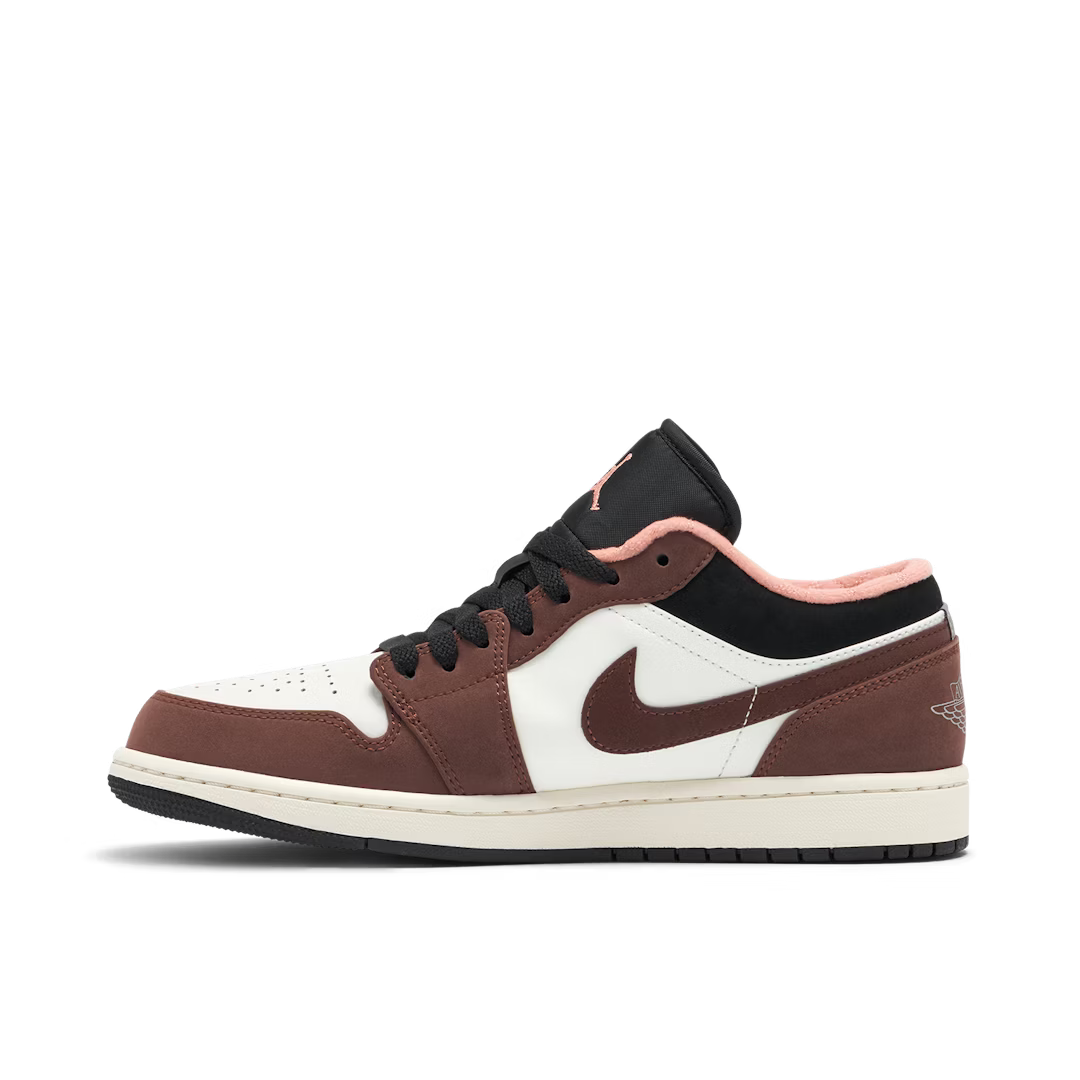 Air Jordan 1 Low Mocha Brown Marron Blanc