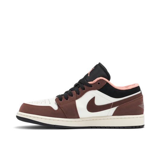 Air Jordan 1 Low Mocha Brown Marron Blanc