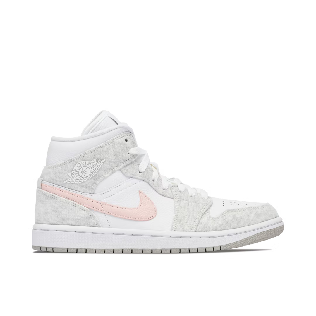 Air Jordan 1 Mid White Iron Ore