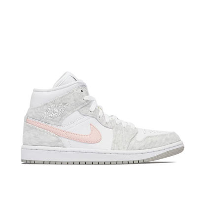 Air Jordan 1 Mid White Iron Ore