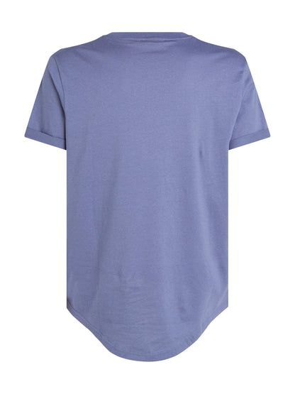 Calvin Klein Jeans Badge Turn Up Sleeve T-Shirt
