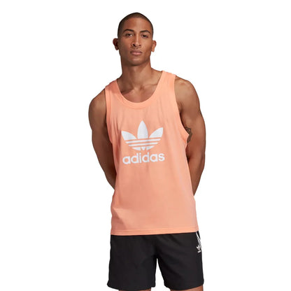 Adidas Originals Trefoil Tank Coral