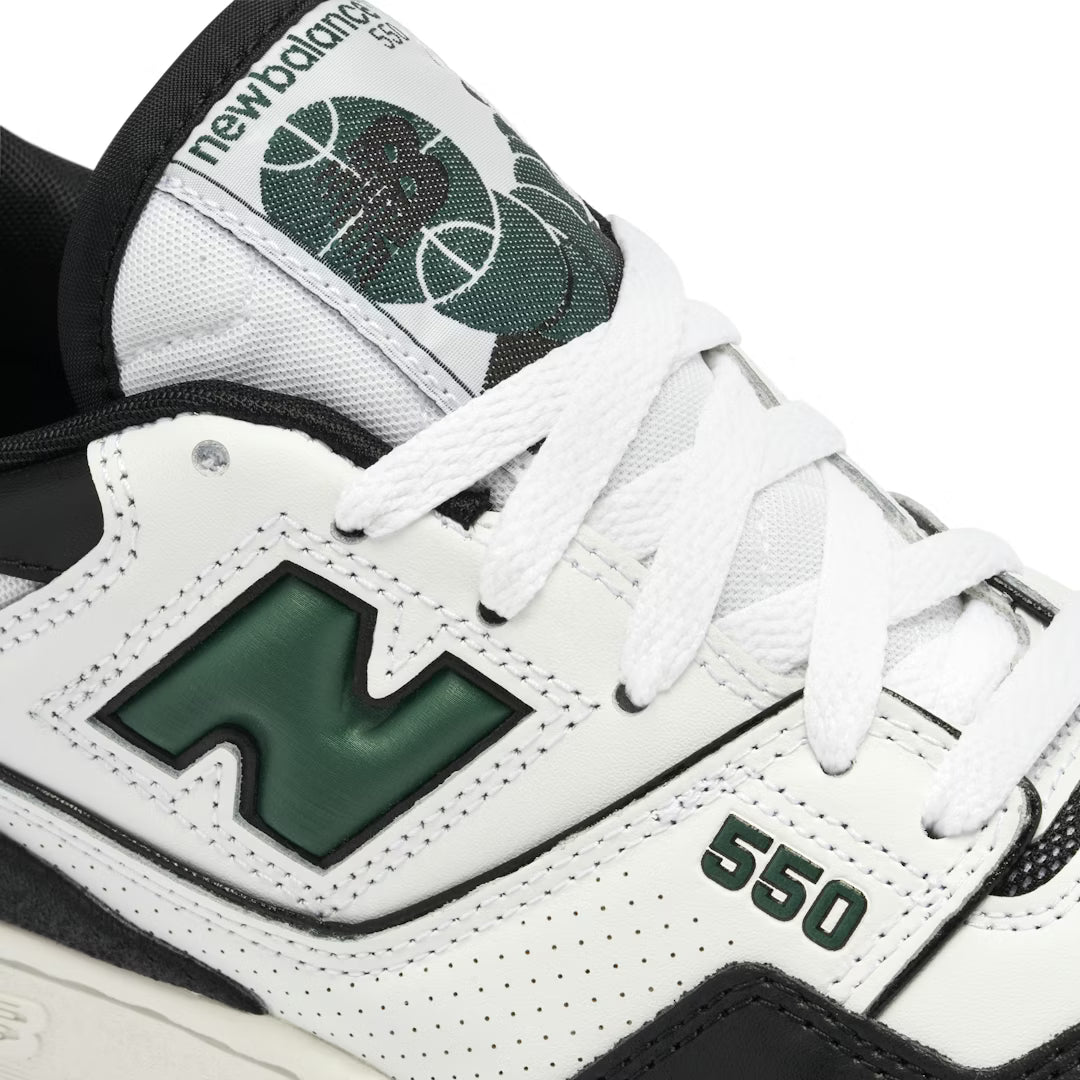New Balance 550 Blanc Vert Noir