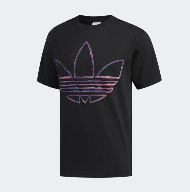 Adidas Watercolor T-Shirt Homme Noir