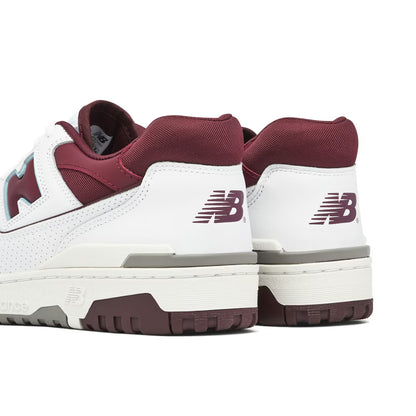 New Balance 550 Burgundy Cyan Blanc Bordeaux