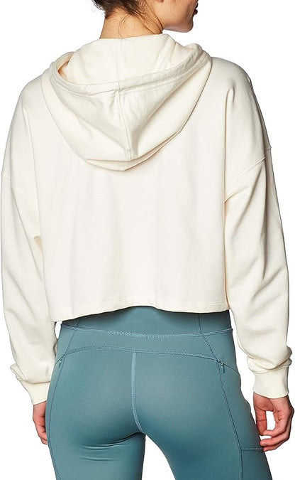 Adidas Originals Ecru Cropped Sweatshirt