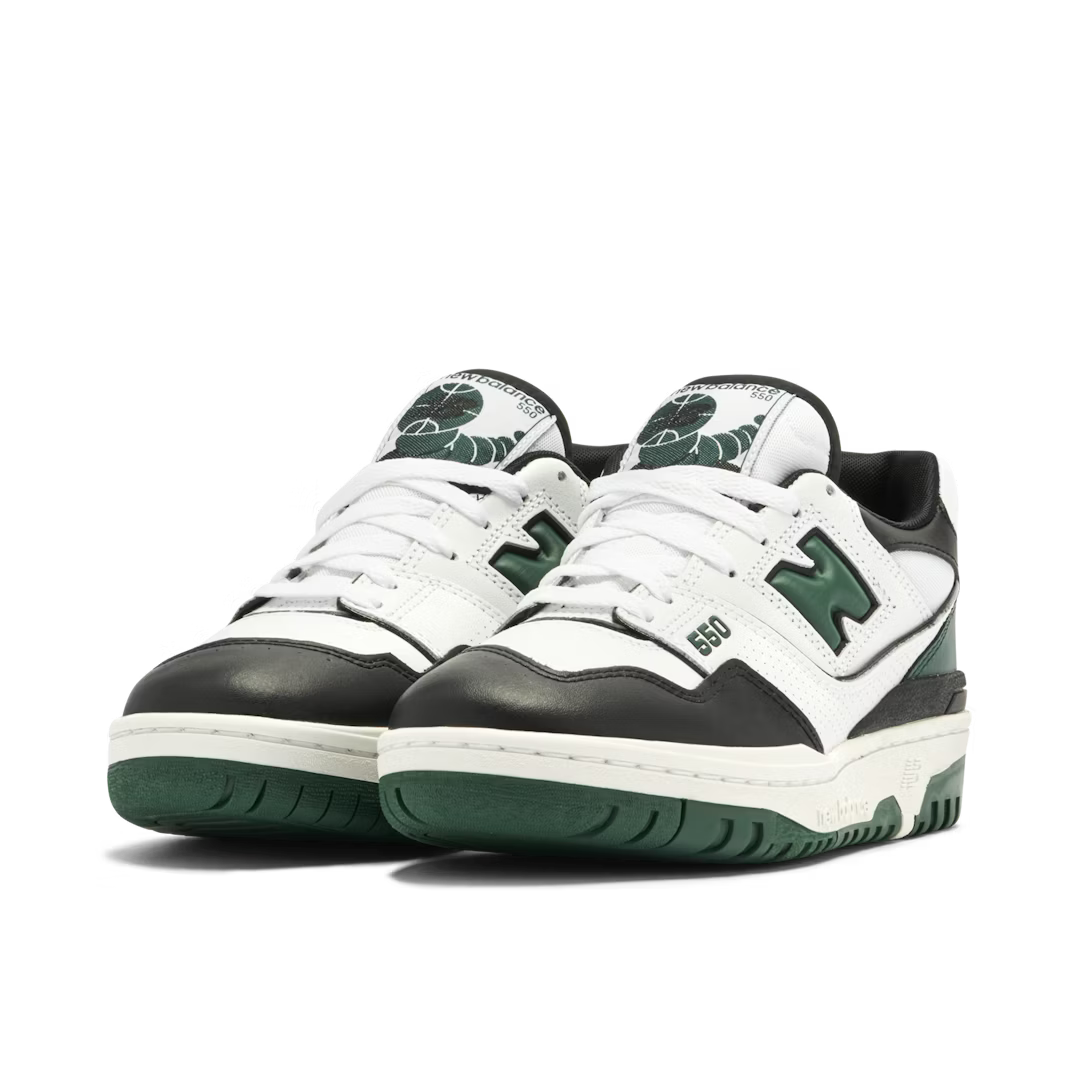 New Balance 550 Blanc Vert Noir