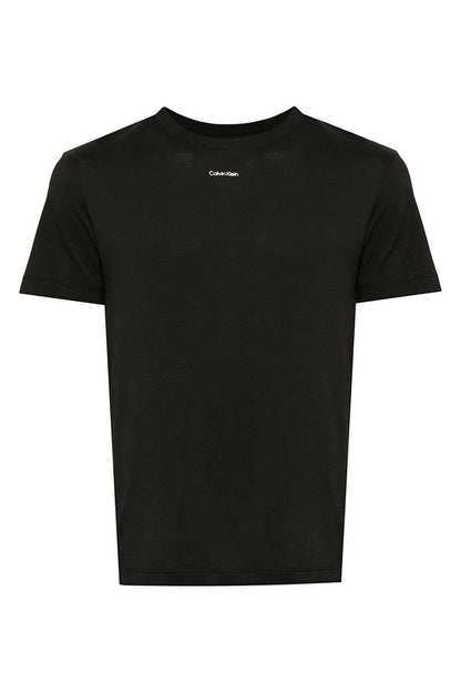Calvin Klein T-Shirt Nano Logo Regular Noir