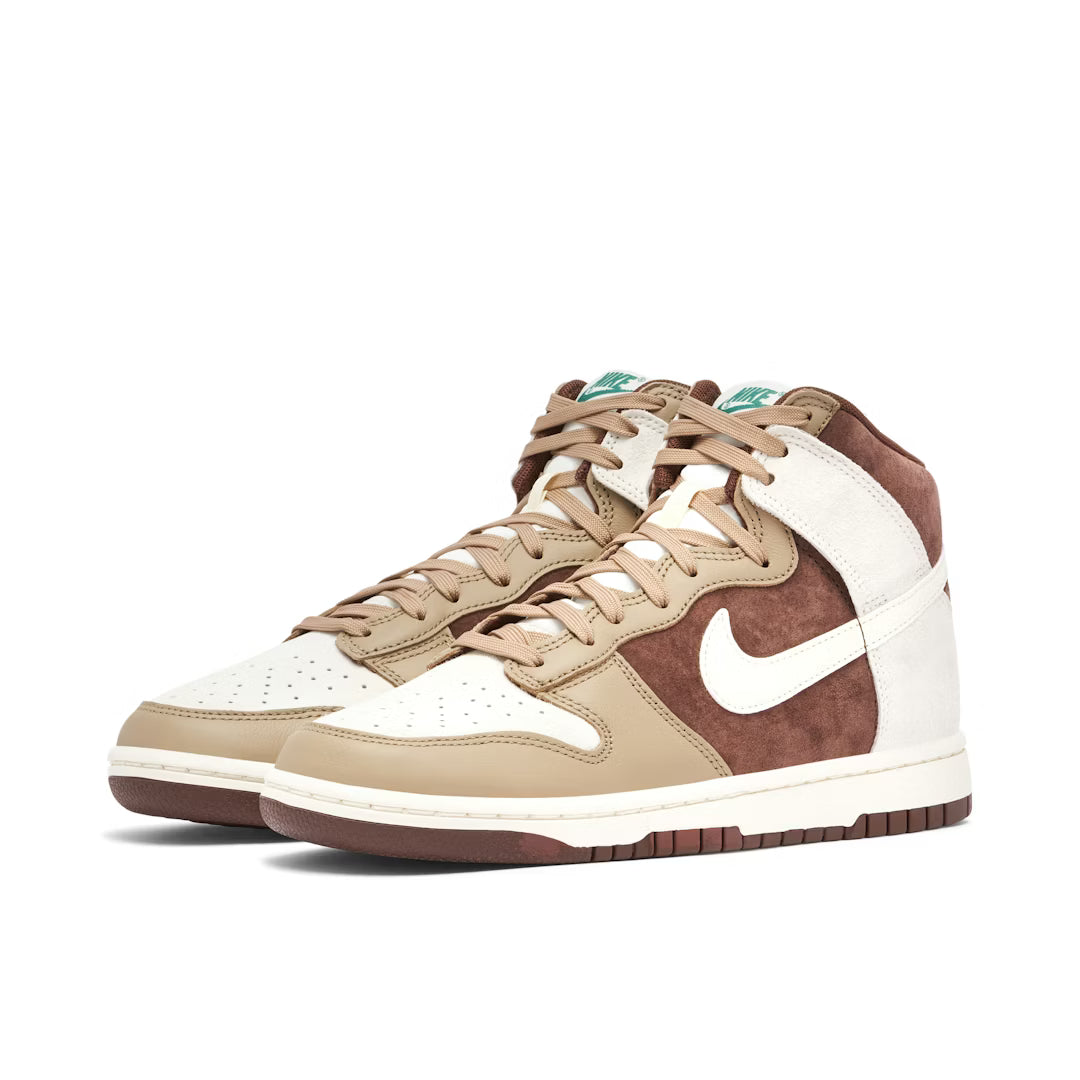 Nike Dunk High Sail Light Chocolate
