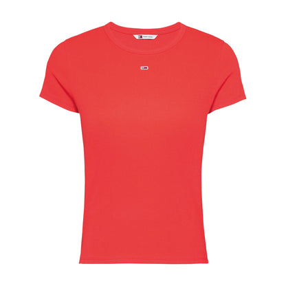 Tommy Jeans T-Shirt Slim Ribbed
