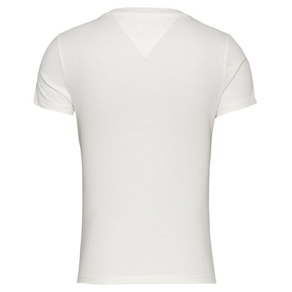 Tommy Jeans Slim Essential Logo 2 T-Shirt Femme Blanc