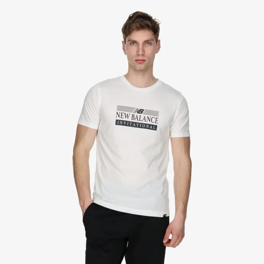 New Balance Sport Core Cotton Jersey T-Shirt Homme Blanc