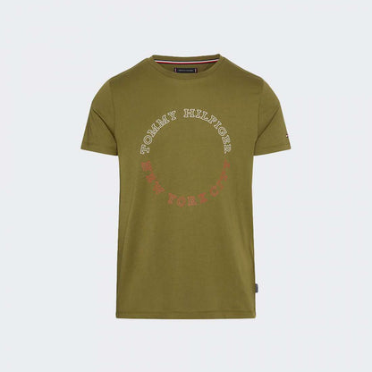 Tommy Hilfiger T-Shirt Monotype Roundle Vert