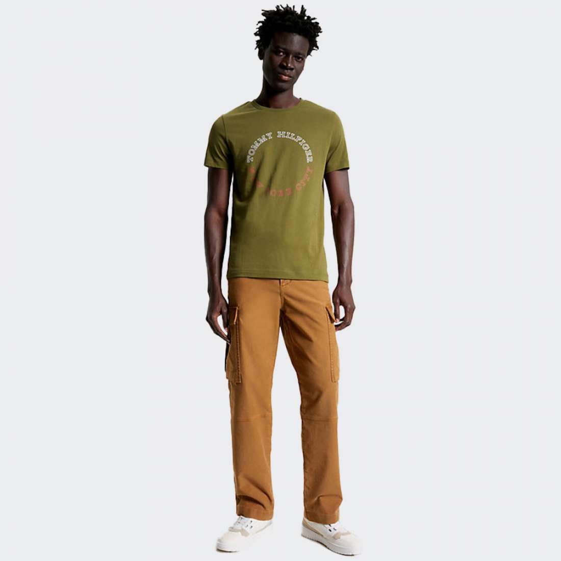 Tommy Hilfiger T-Shirt Monotype Roundle Vert