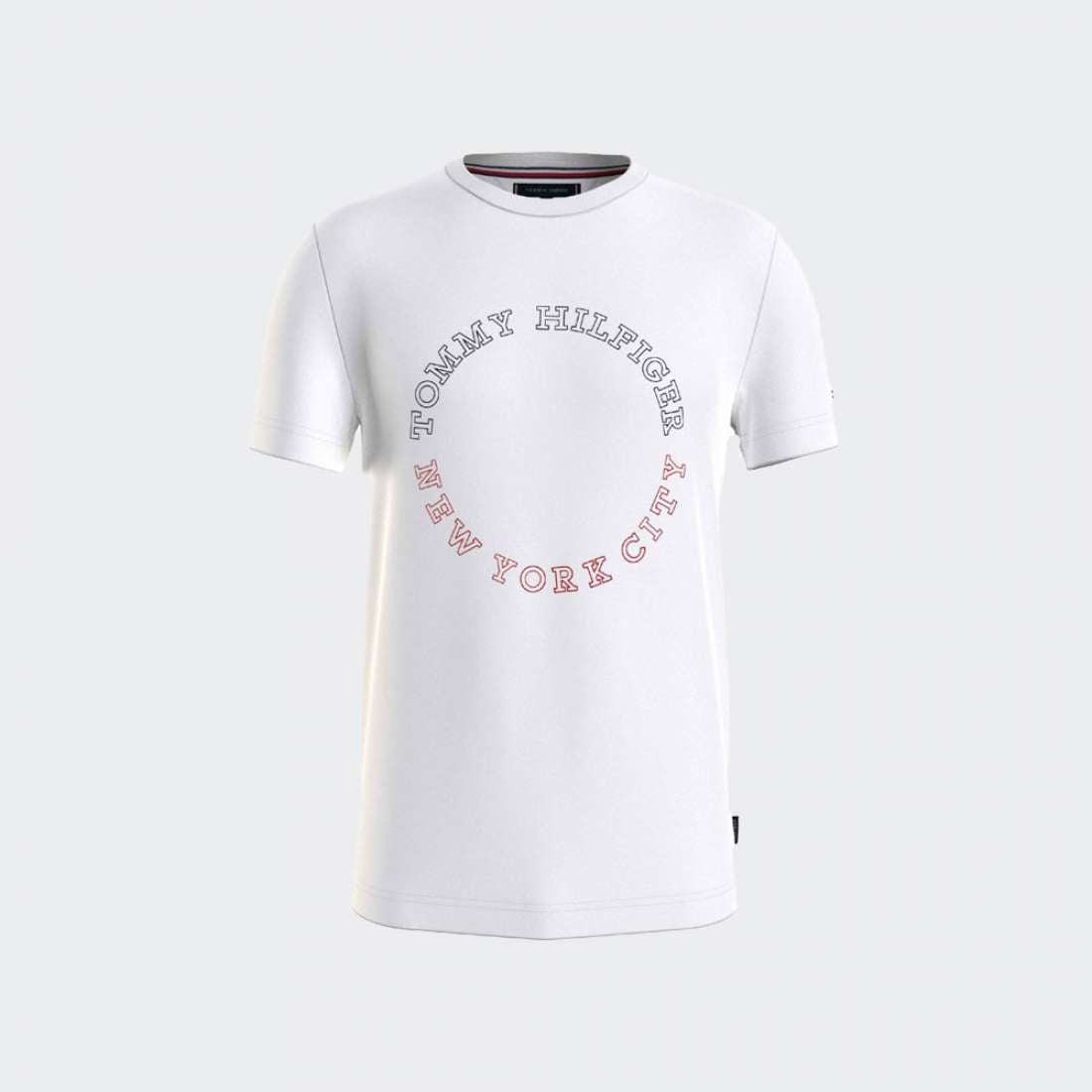 Tommy Hilfiger Monotype Roundel T-Shirt Homme Blanc