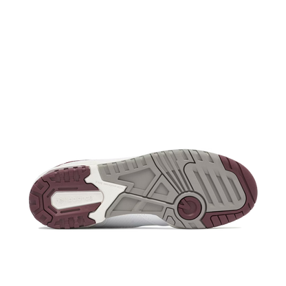 New Balance 550 Burgundy Cyan Blanc Bordeaux