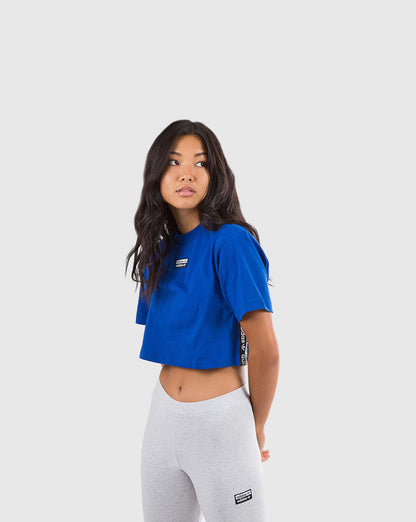 Adidas Originals Tape Cropped T-shirt