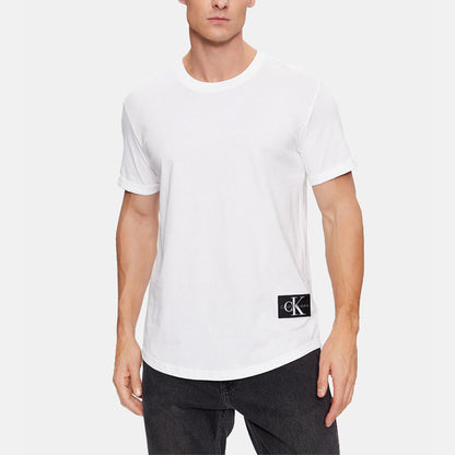 Calvin Klein Jeans Badge Turn Up Sleeve T-Shirt