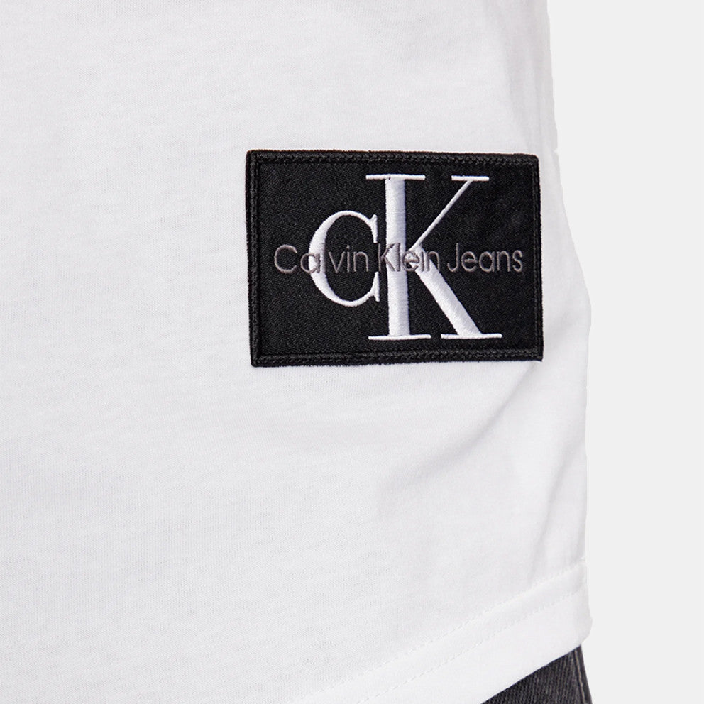 Calvin Klein Jeans Badge Turn Up Sleeve T-Shirt