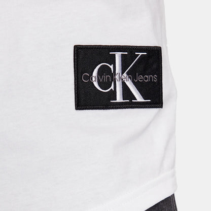 Calvin Klein Jeans Badge Turn Up Sleeve T-Shirt