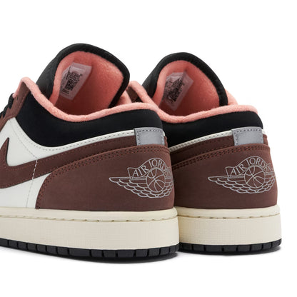 Air Jordan 1 Low Mocha Brown Marron Blanc