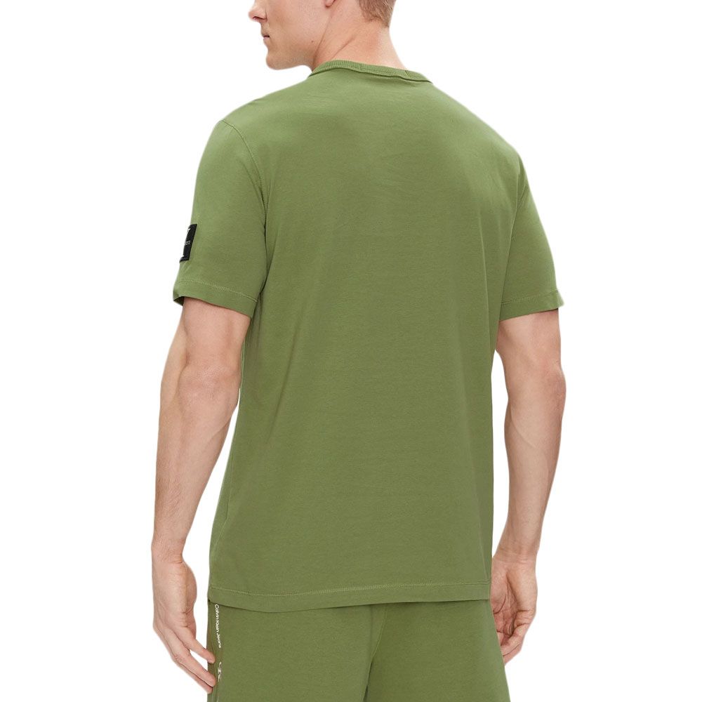 Calvin Klein Badge T-Shirt Homme Vert