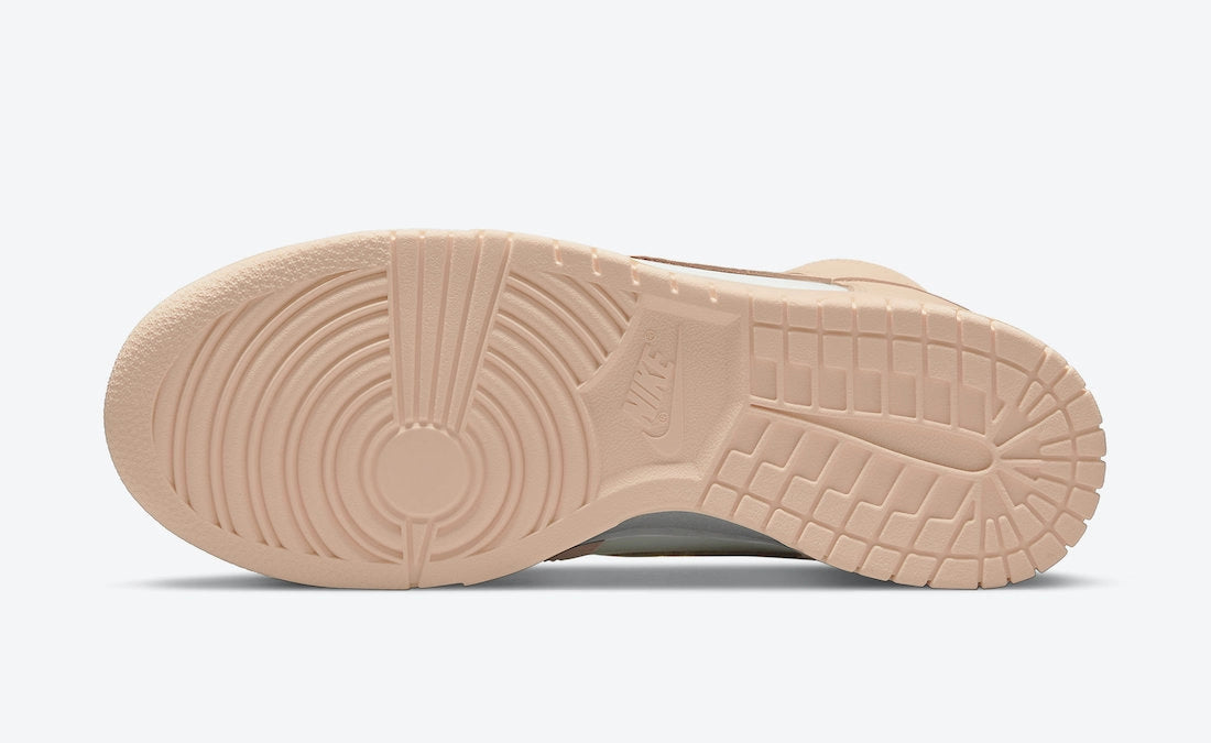 Nike Dunk High Sail Crimson Tint