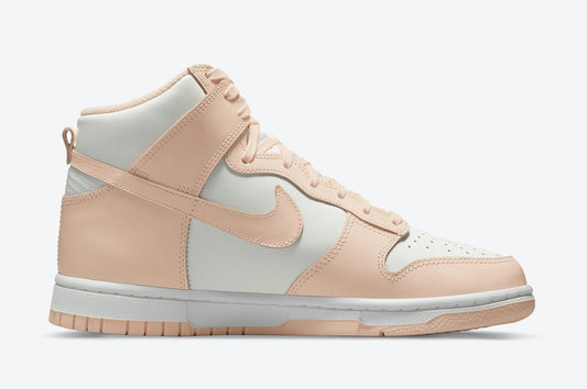Nike Dunk High Sail Crimson Tint