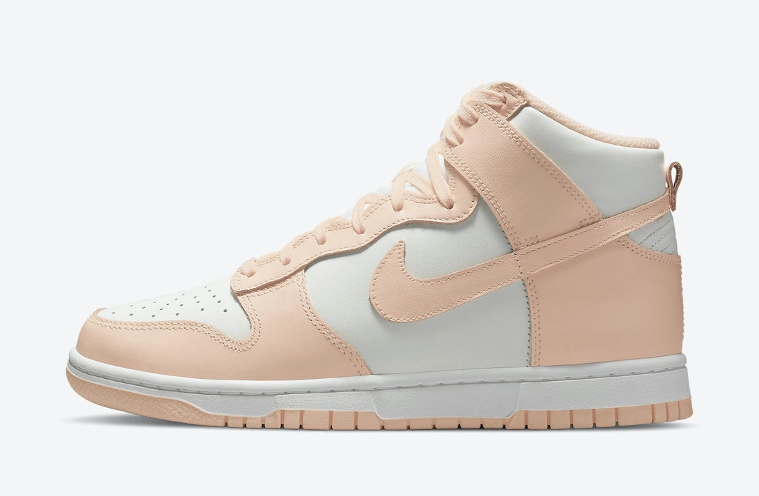 Nike Dunk High Sail Crimson Tint