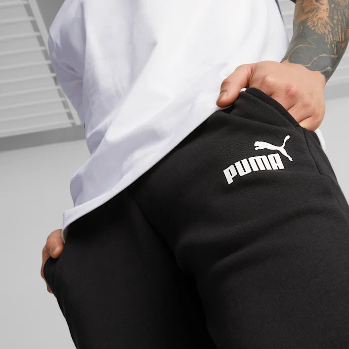 Puma Essentials Logo Sweatpants Black