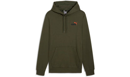 Puma ESS+ 2 Col Small Logo Sweatshirt Dark Olive