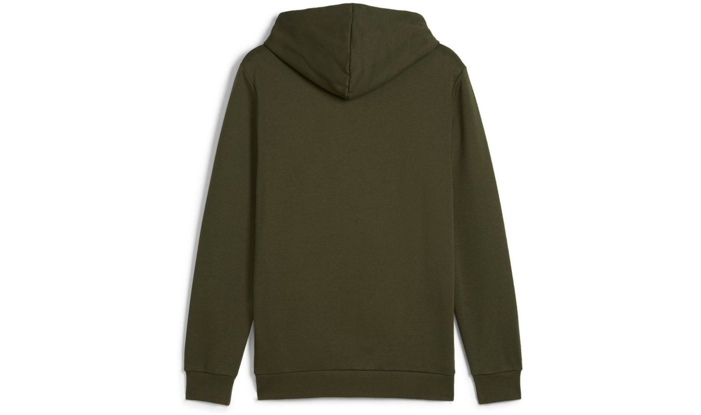 Puma ESS+ 2 Col Small Logo Sweatshirt Dark Olive