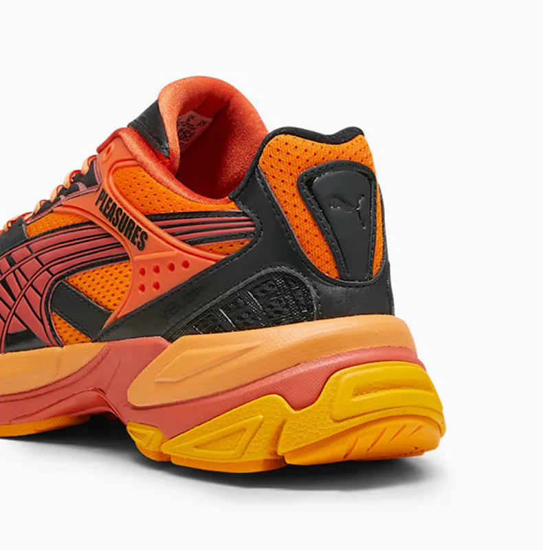 Puma x Pleasures Velophasis Layers Orange Black