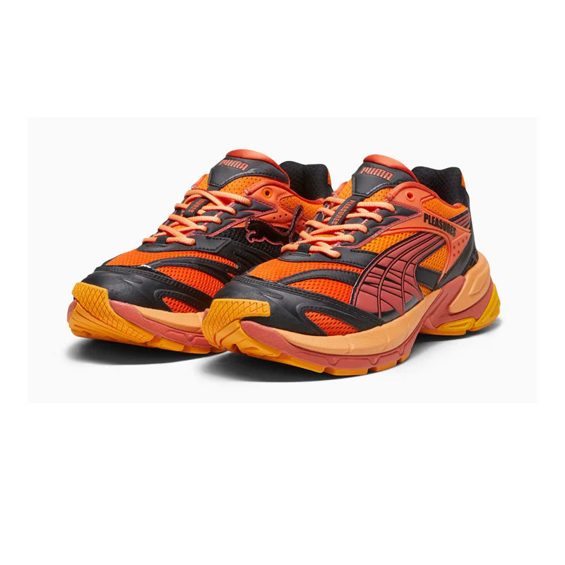 Puma x Pleasures Velophasis Layers Orange Black