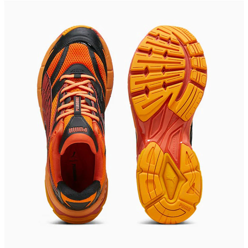 Puma x Pleasures Velophasis Layers Orange Black