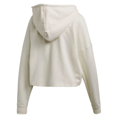 Adidas Originals Ecru Cropped Sweatshirt
