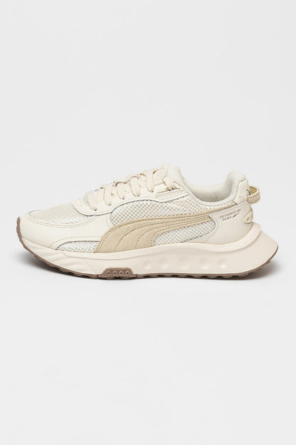 Puma Wild Rider Futurism Baskets Femme Beige Pristine Putty