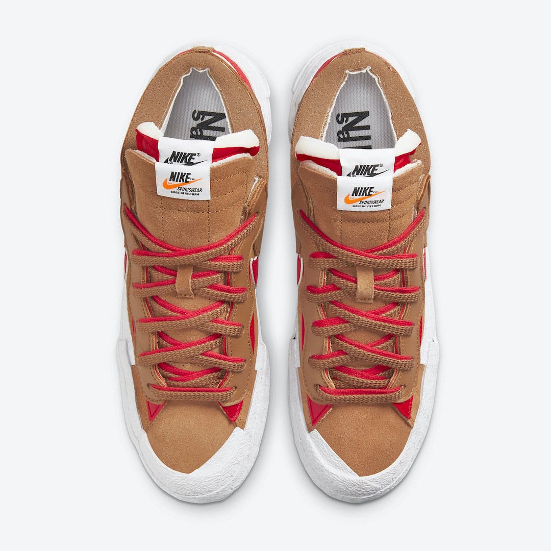 Nike x Sacai Blazer Low British Tan