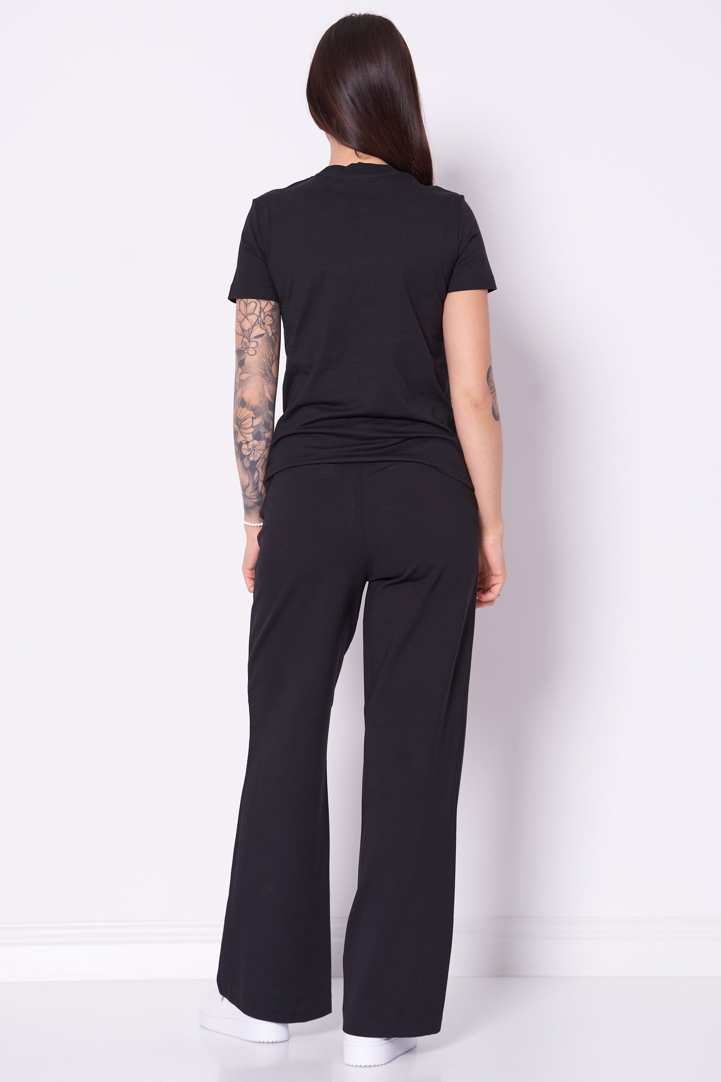 Calvin Klein Shadow Graphics T-Shirt Femme Noir