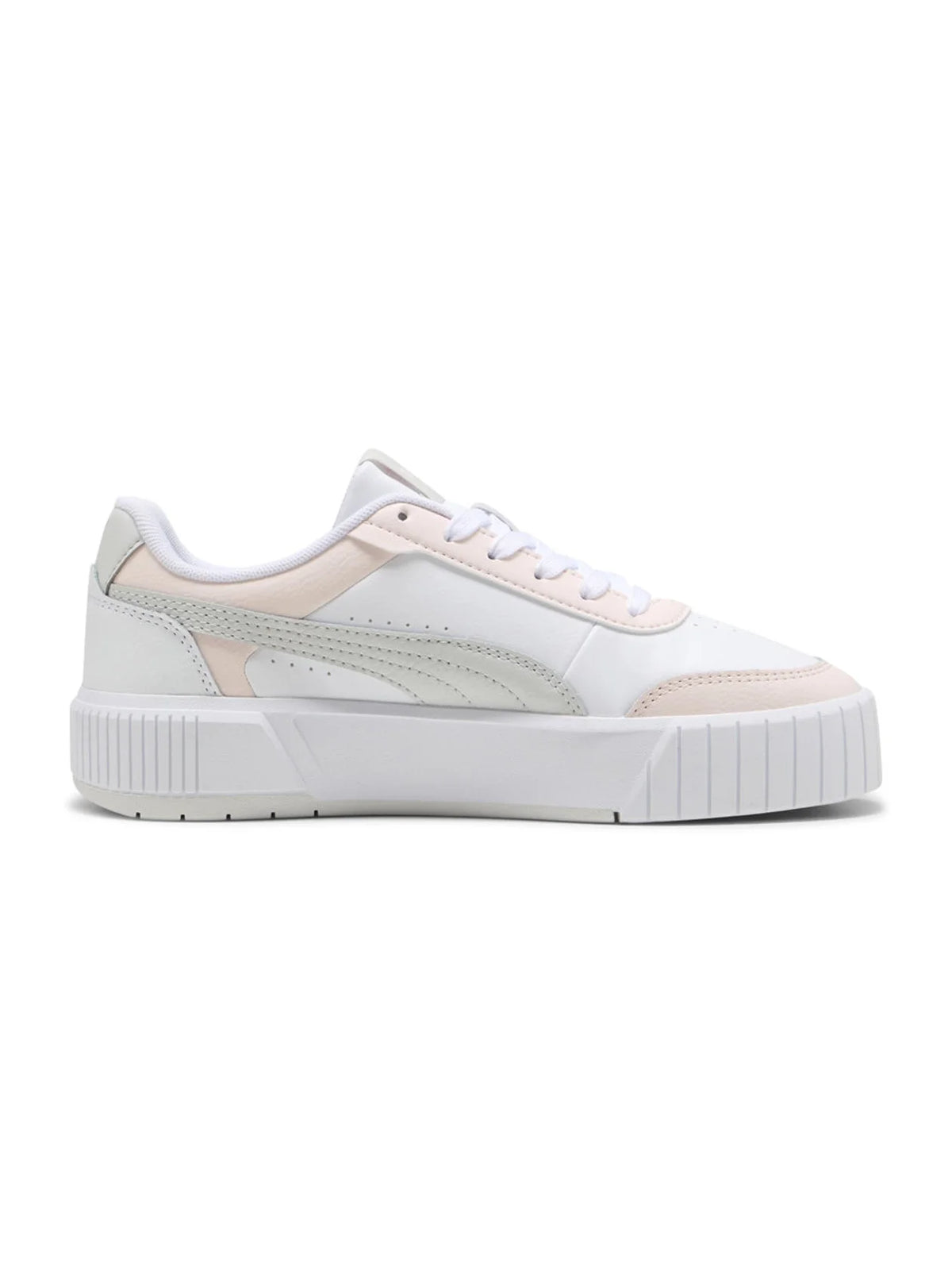 Puma Carina Mia Baskets Femme Blanc et Gris