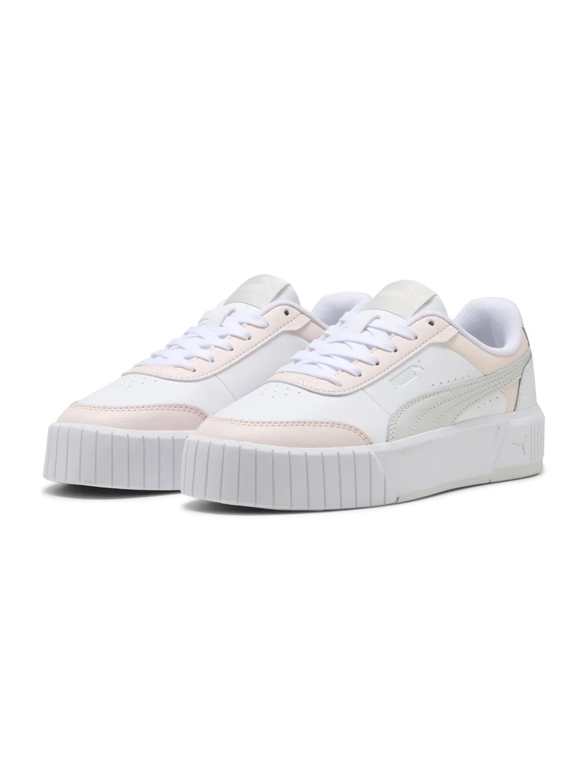 Puma Carina Mia Baskets Femme Blanc et Gris
