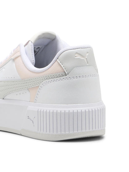 Puma Carina Mia Baskets Femme Blanc et Gris