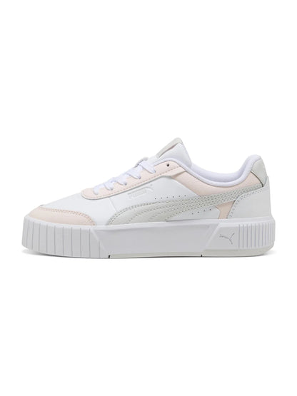Puma Carina Mia Baskets Femme Blanc et Gris